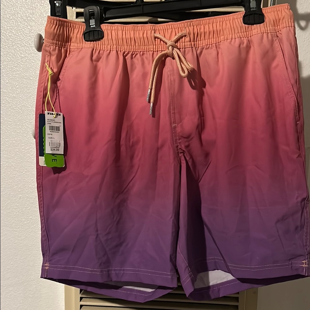 Tilly's Pink and Purple Athletic Shorts Quick-Dry
